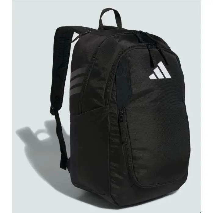 Adidas Stadium 4 Soccer Backpack Black 36L JJ7421 Ball Pocket Gear Bag
