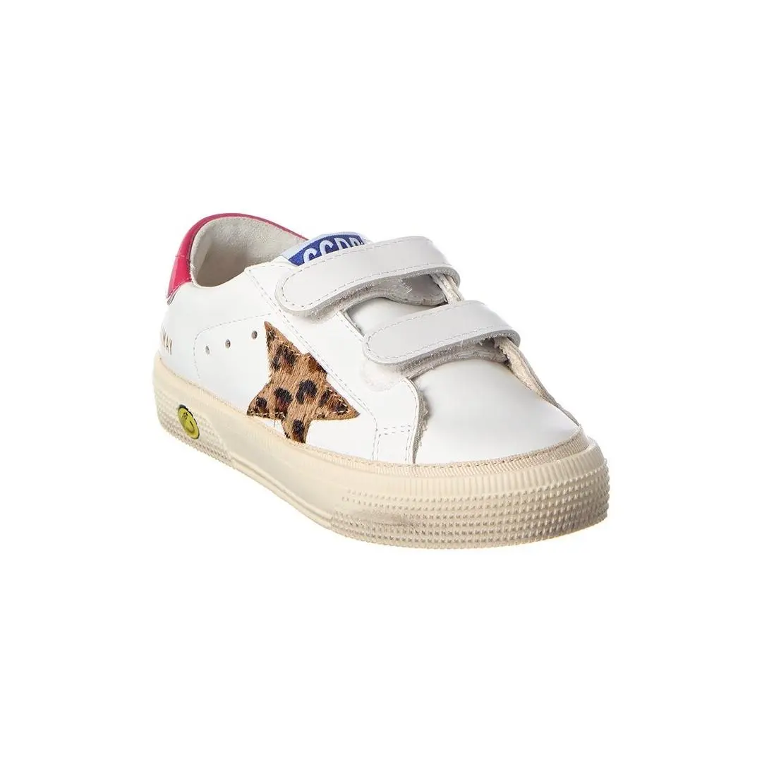 Golden Goose May School Leather Sneaker