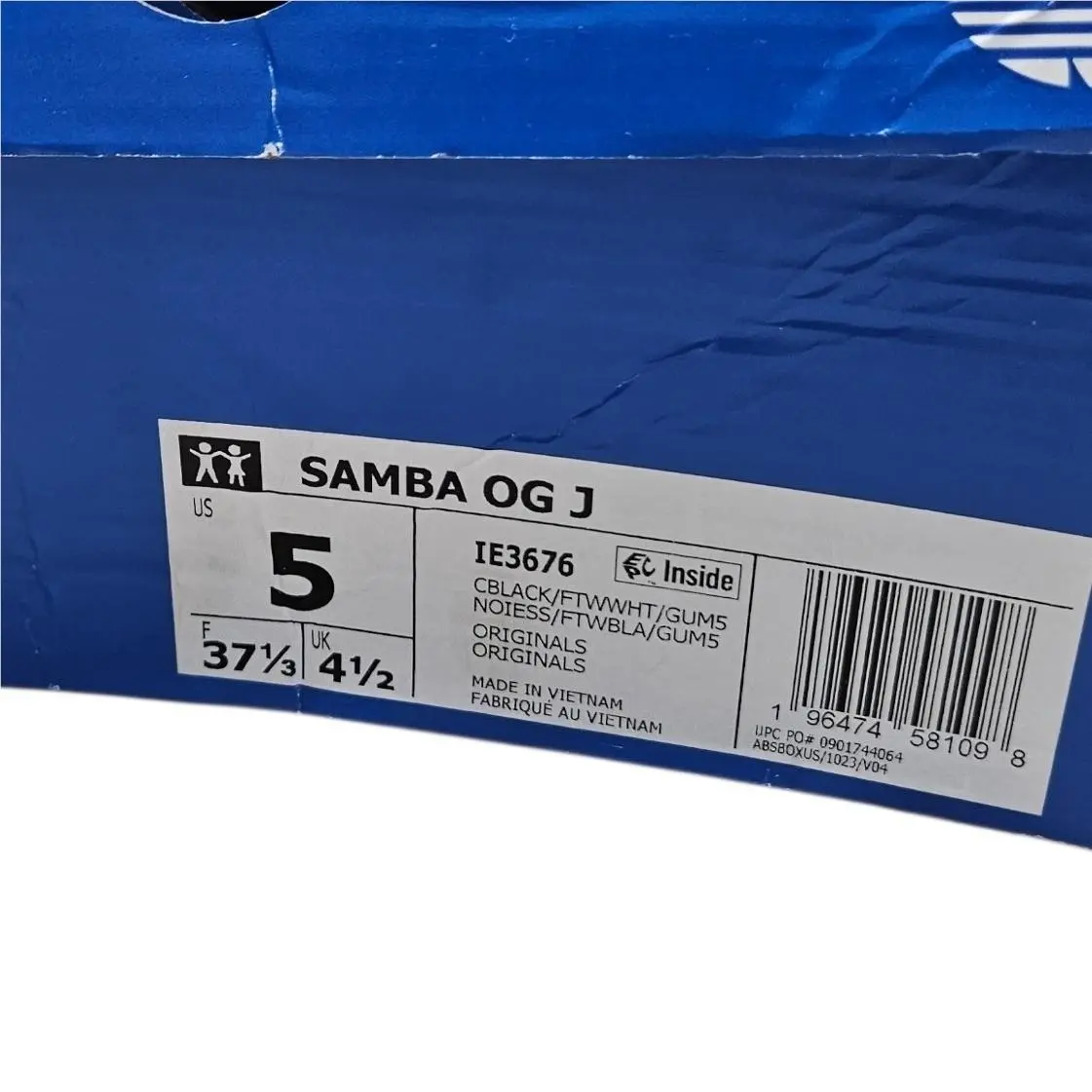 Adidas shoes - adidas Samba OG J - Samba - Black 8