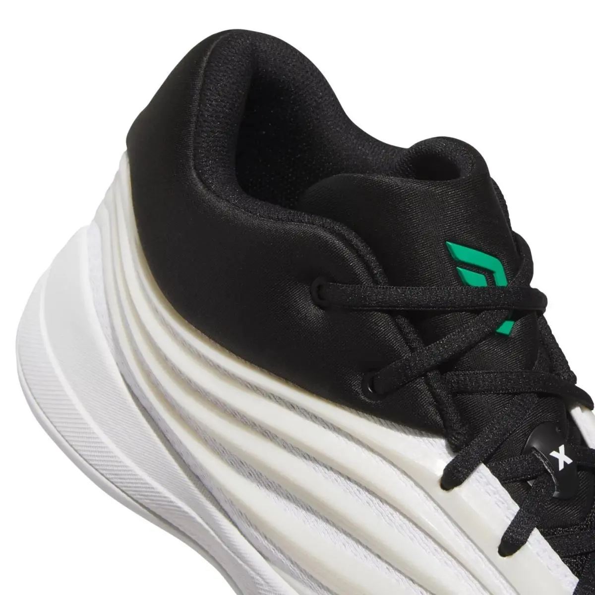 Adidas shoes - adidas Dame X - Dame - Zero Metalic / Core Black / Court Green 3
