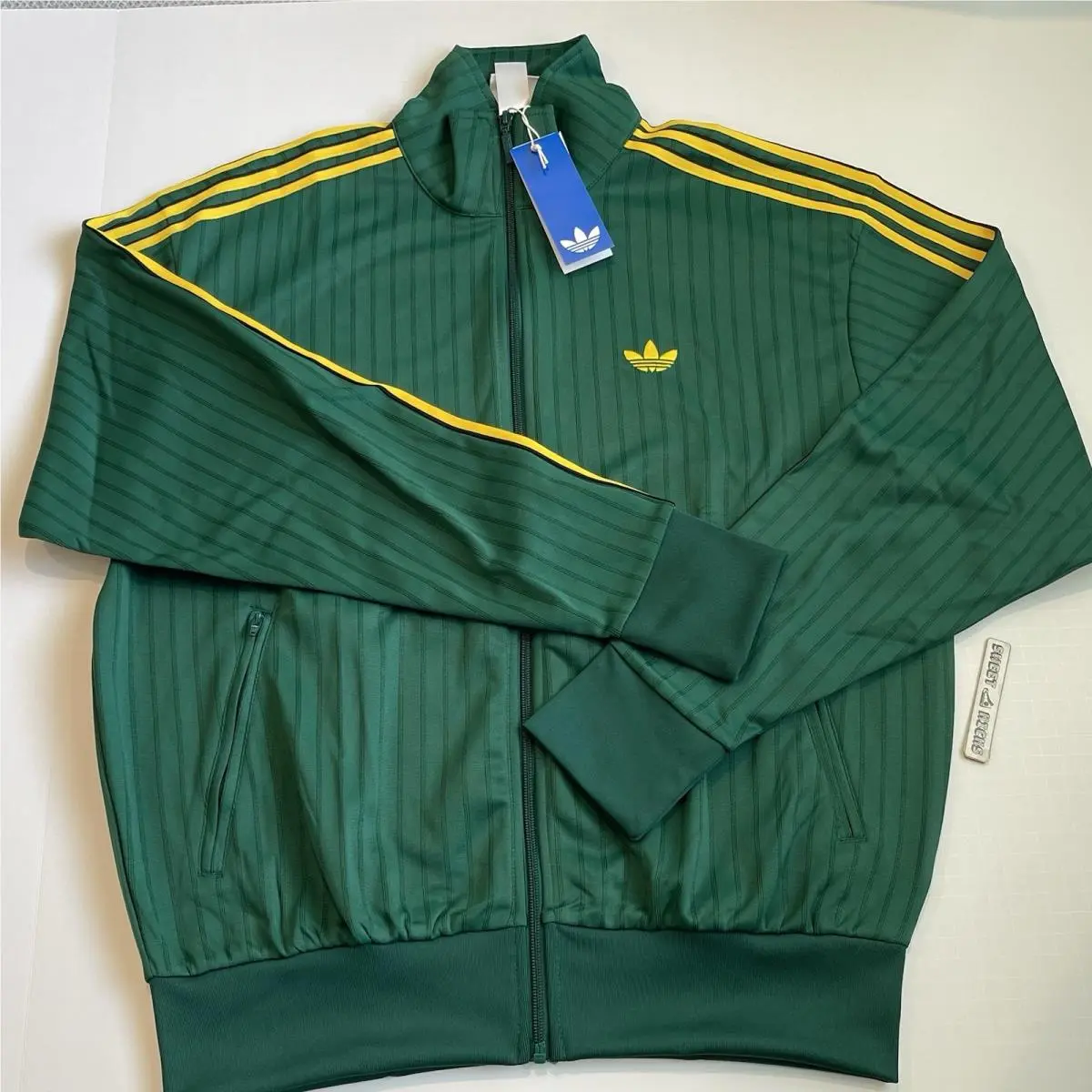 Adidas Originals Men`s Firebird Pinestripe Track Top Jacket KD6287 Size M