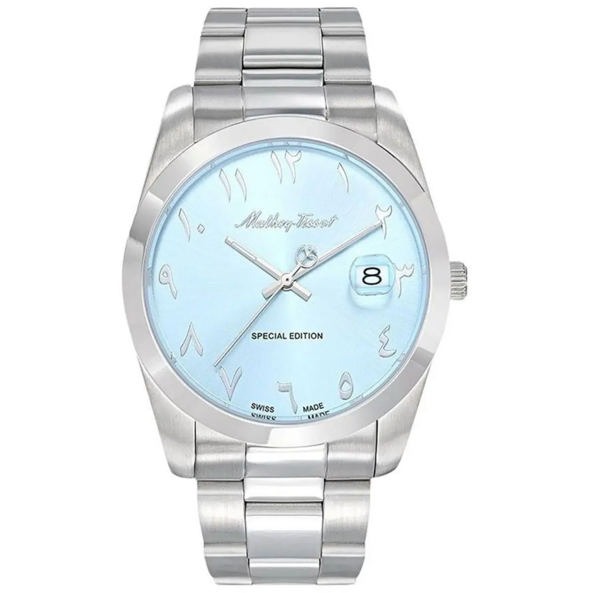 Mathey-tissot Men`s Mathy Orient Blue Dial Watch - H450APSK by Tissot