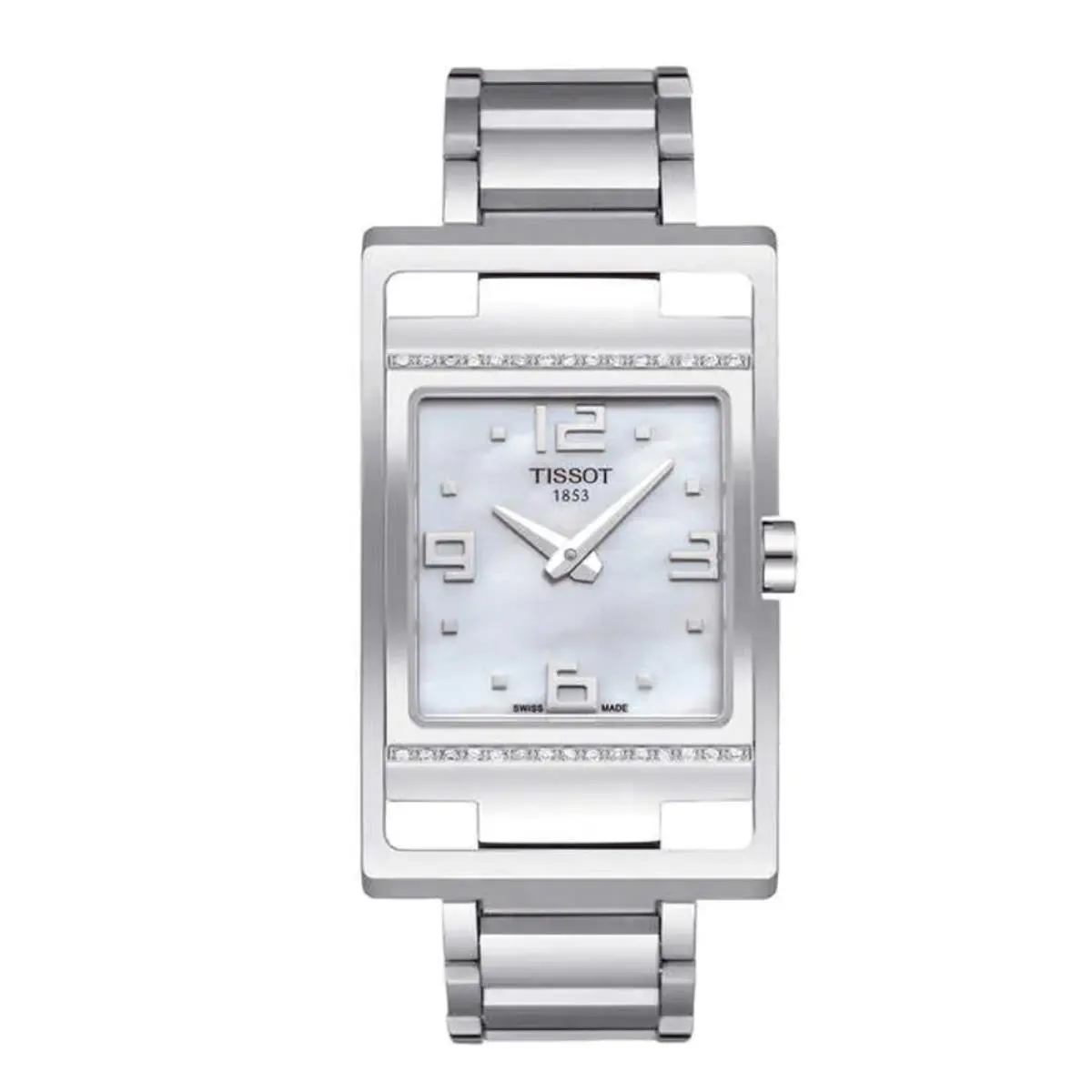 Tissot T-trend Mother-of-pearl Stainless Steel Ladies Quartz Watch
