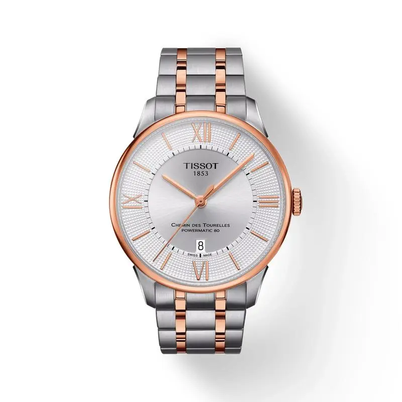Tissot Chemin Des Tourelles Powermatic 80 Men`s Watch T0994072203802
