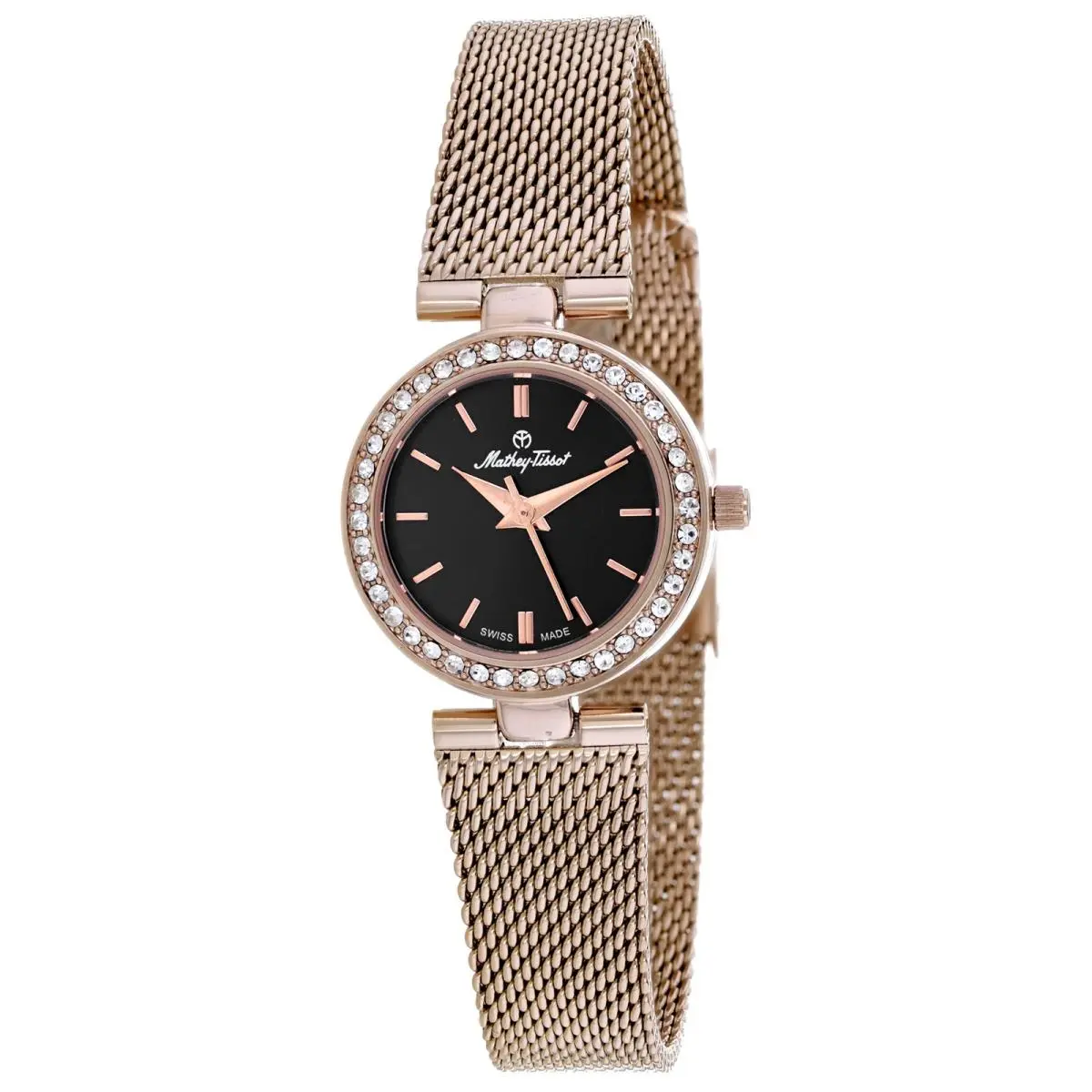 Mathey Tissot Women`s Fleury XV Black Dial Watch - F003PN