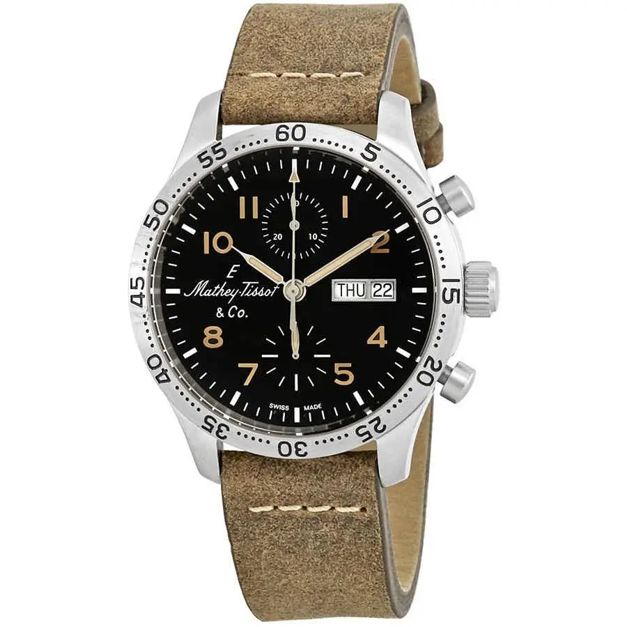 Mathey-tissot Type 21 Chrono Automatic Chronograph Mens Watch H1821CHATLNO