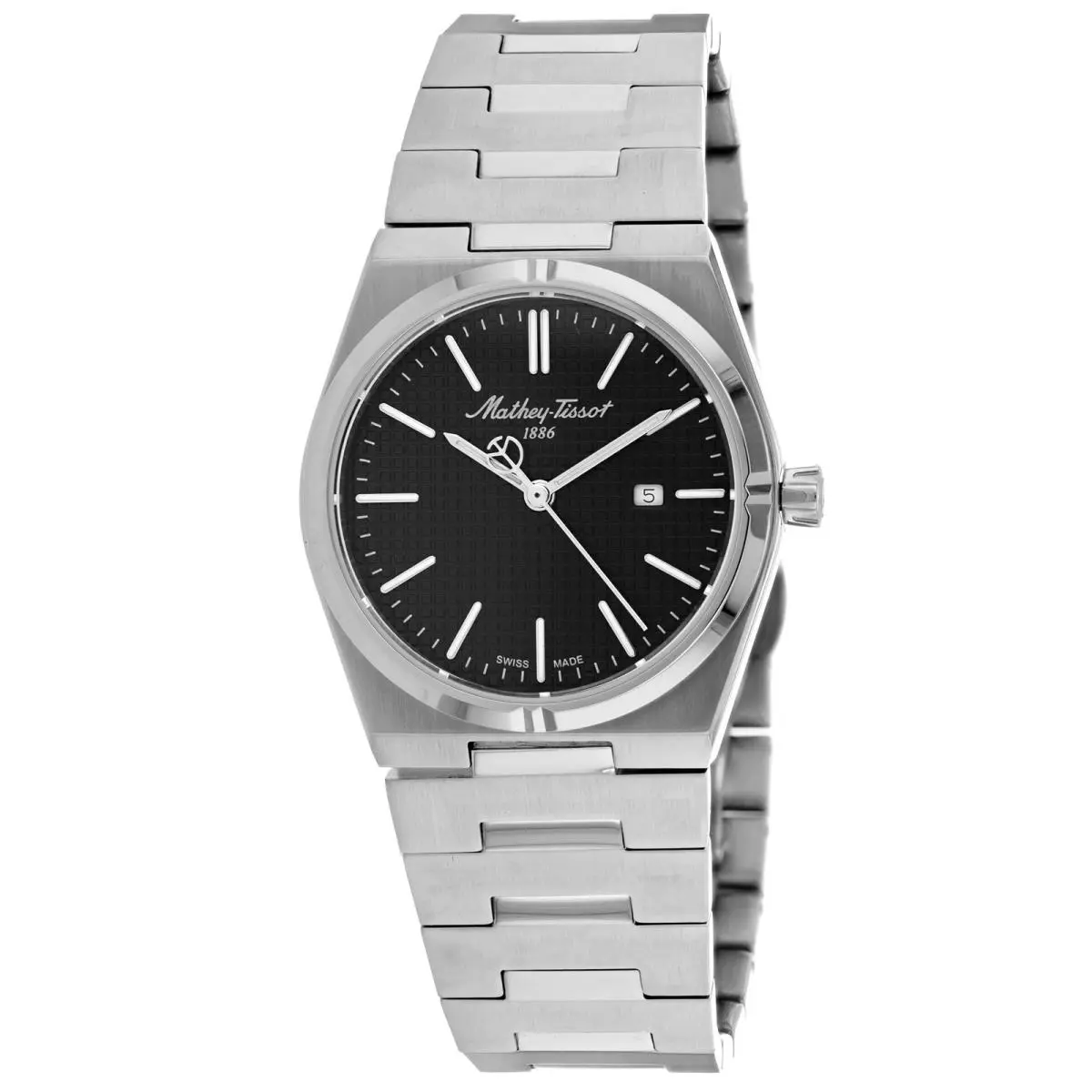 Mathey Tissot Women`s Zoltan Black Dial Watch - D117AN