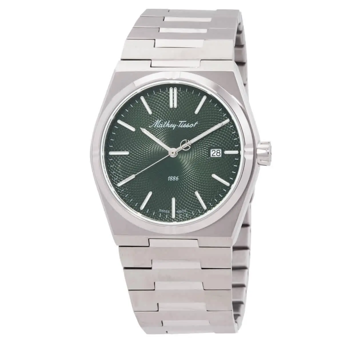 Mathey-tissot Zeus Green Dial Men`s Watch H118AV