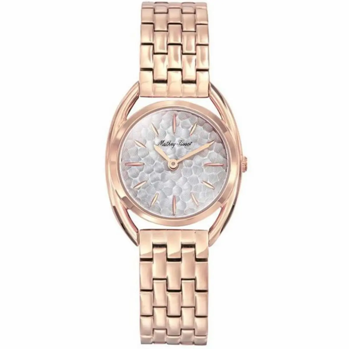 Mathey Tissot Women`s Saphira Silver Dial Watch - D933PI