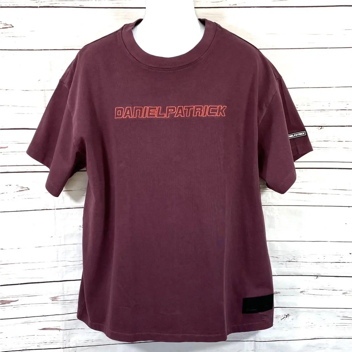 Adidas T-shirt Men’s XL Red Daniel Patrick Harden FR5636 Maroon
