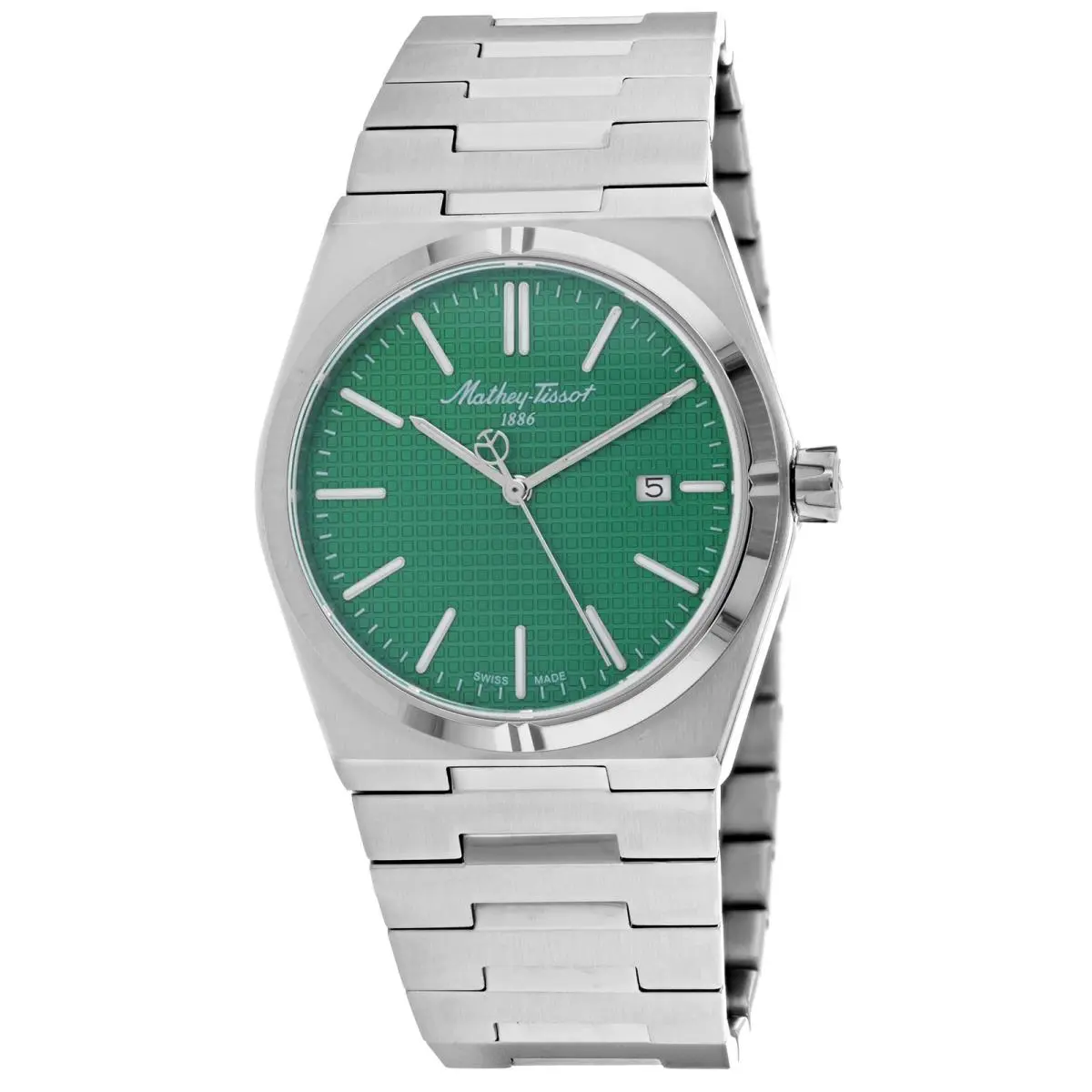 Mathey Tissot Men`s Zoltan Green Dial Watch - H117AV