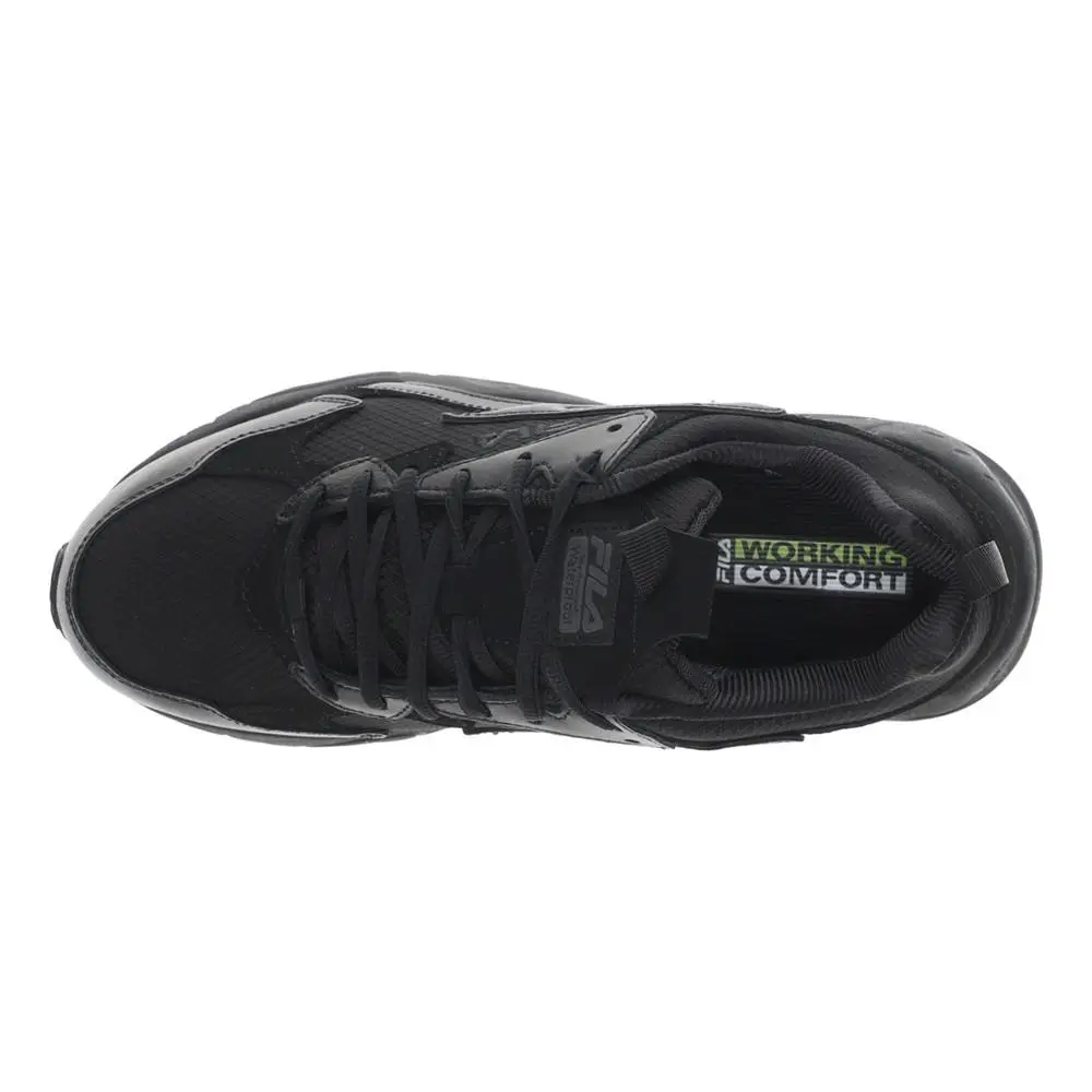 Fila shoes - Fila Lateshift Slip Resistant Waterproof Wide Composite Toe Work - 5LW00678-001 - Black 2