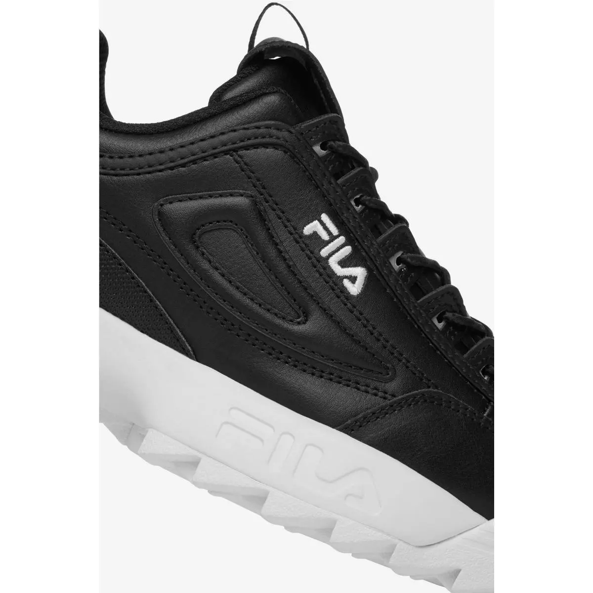 Fila shoes - BLACK/BLACK/WHITE 5