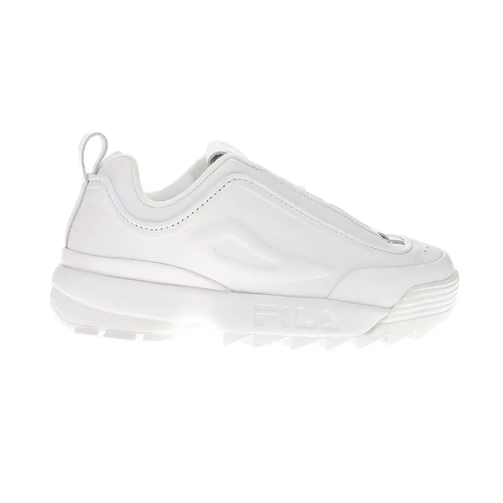 Fila Disruptor Zero Lace Up Womens White Sneakers Casual Shoes 5XM01515-100 - White