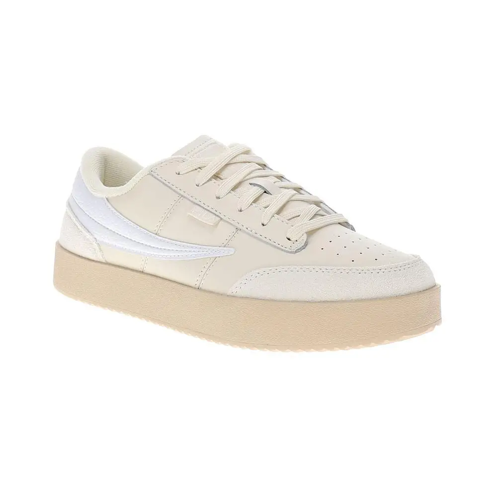 Fila shoes - Fila Royalton Perforated Lace Up - 5TM02026-210 - Off White 5