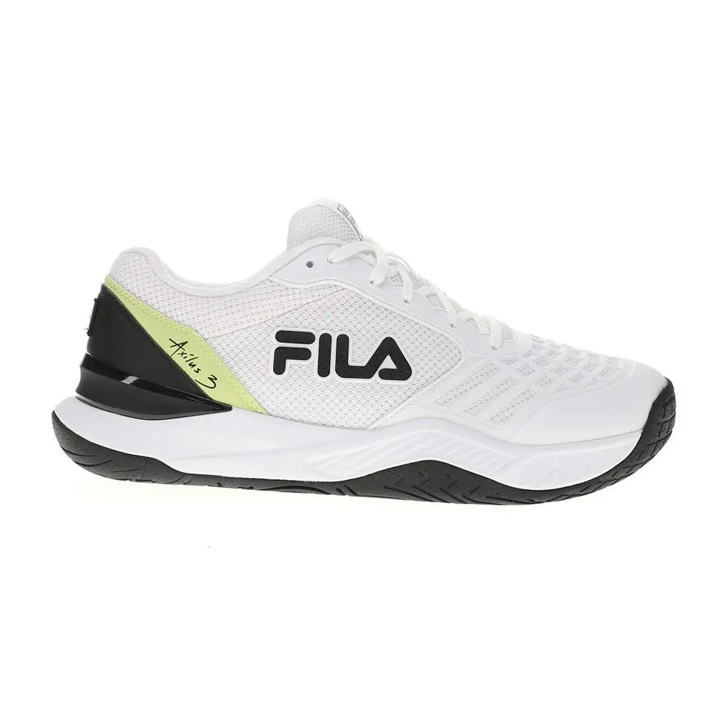 Fila shoes - Fila Axilus 3 Lace Up - 1TM01987-117 - White 4