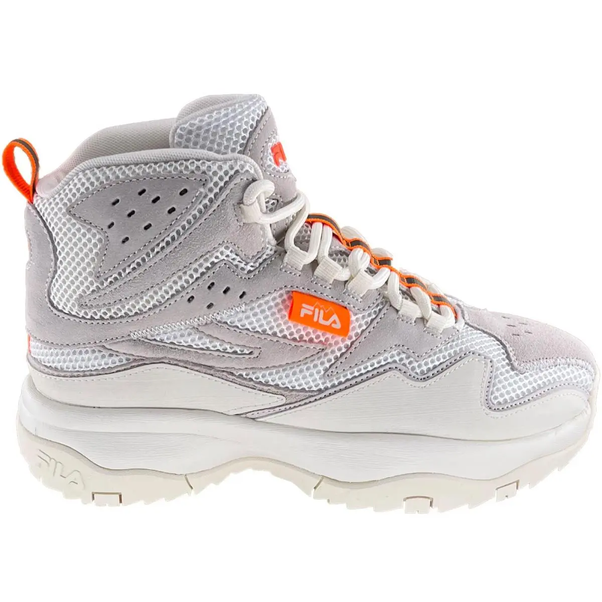 Fila Women`s Ranger Boot 5HM01097 Cream Orange Shoes