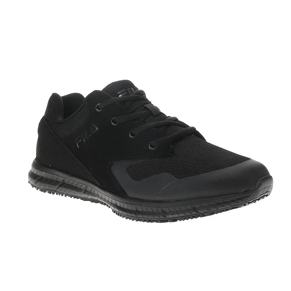 Fila shoes - Fila Memory Layers Evo Slip Resistant Soft Toe Work - 5LM00553-001 - Black 0