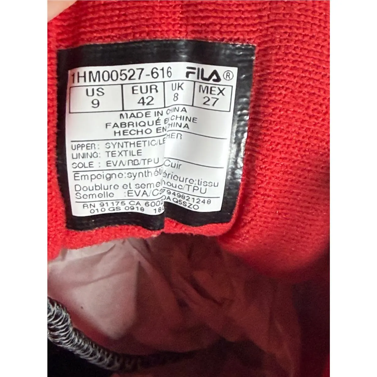 Fila shoes - FITNESSHIKERMID - FITNESSHIKERMID - Fitness Hiker Mid - Black 8
