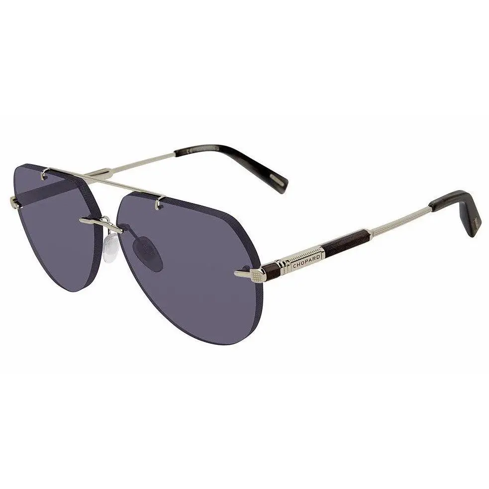 Chopard L.u.c. G37 Aviator Palladium SCHG37 0579 63 Unisex Rimless Sunglasses
