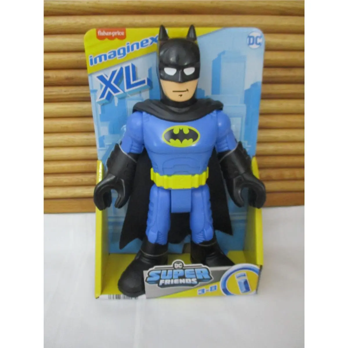 Imaginext DC Comics Super Friends Defender Blue Batman XL Action Figure Toy
