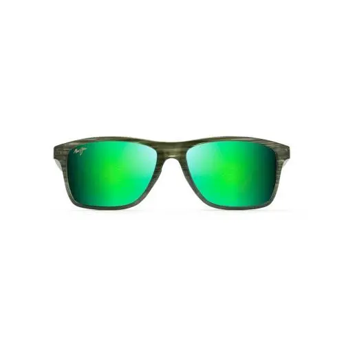 Maui Jim Onshore MJ 798-15C 0798S Olive Stripe Sunglasses Green Polarized