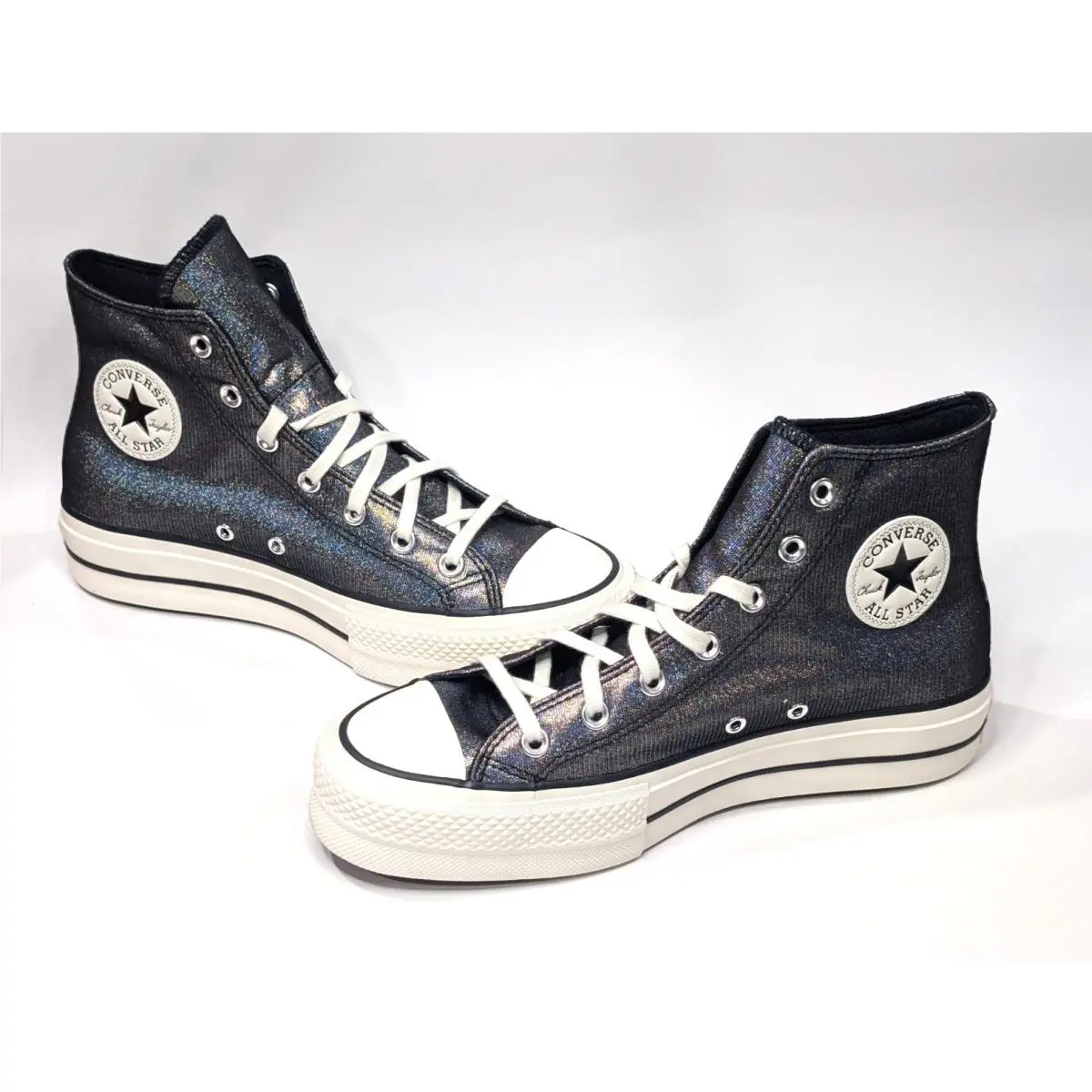 Converse Ctas Lift Black/egret Women`s Platform High Top Sneakers-asst Sizes