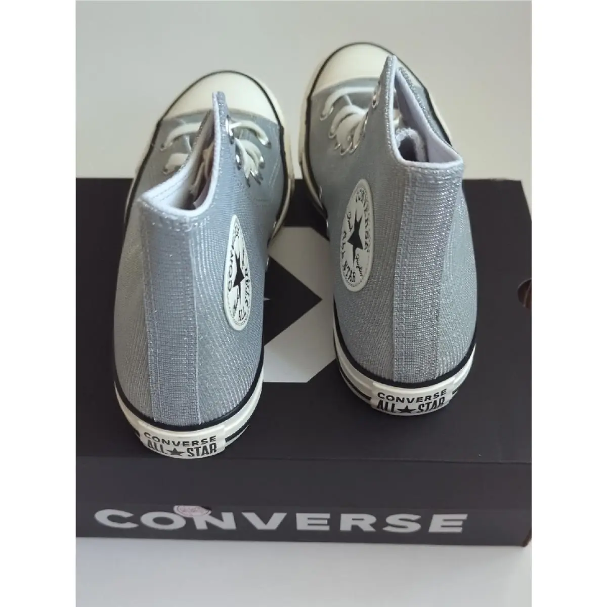 Converse shoes - A14470F - A14470F - Grey Sparkle 2