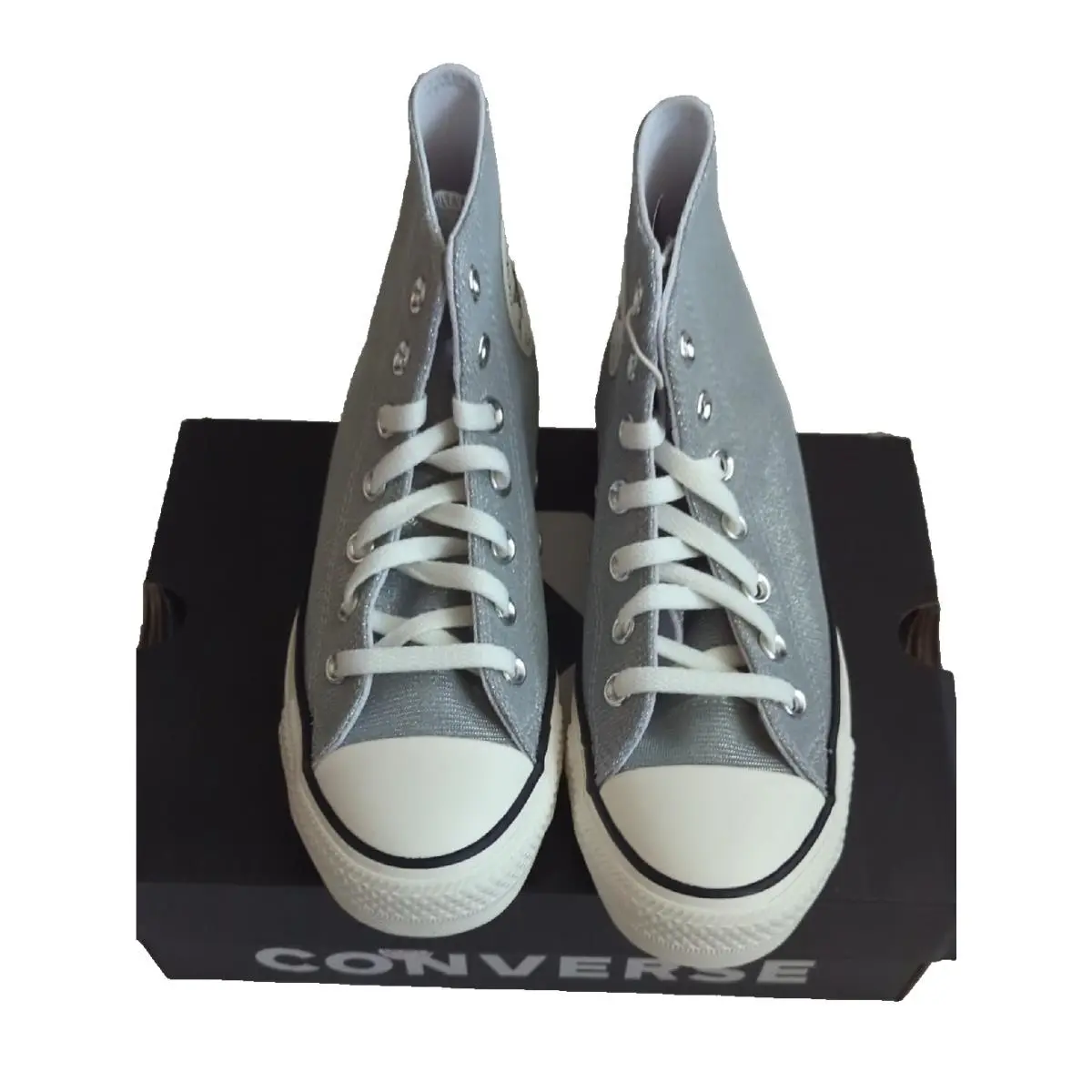 Converse shoes - A14470F - A14470F - Grey Sparkle 3
