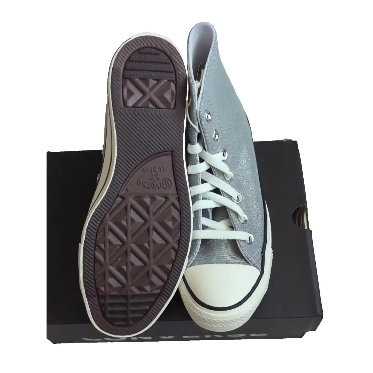 Converse shoes - A14470F - A14470F - Grey Sparkle 6