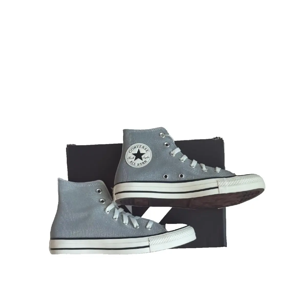 Converse shoes - A14470F - A14470F - Grey Sparkle 5