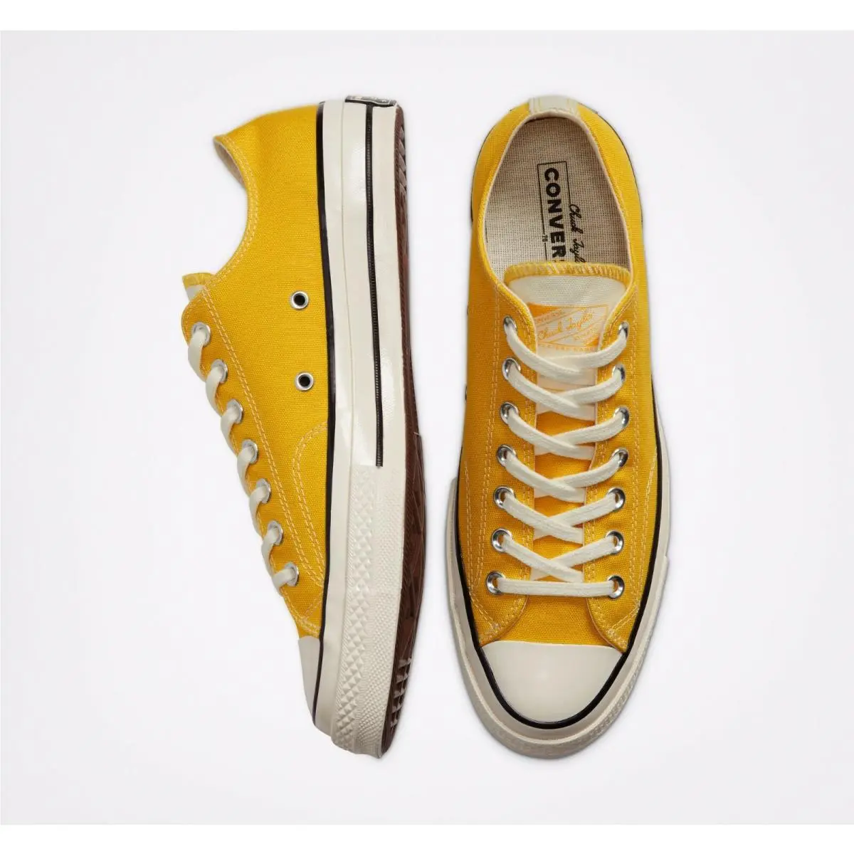 Converse shoes - Converse Chuck 70 Low - Chuck Low - Chuck 70 - Amarillo/Black/Egret 3