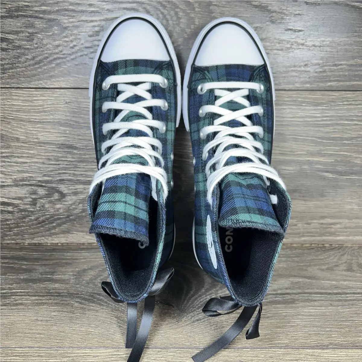 Converse shoes - Converse Chuck Taylor All-Star Lift Platform - Black, Blue, Green 12
