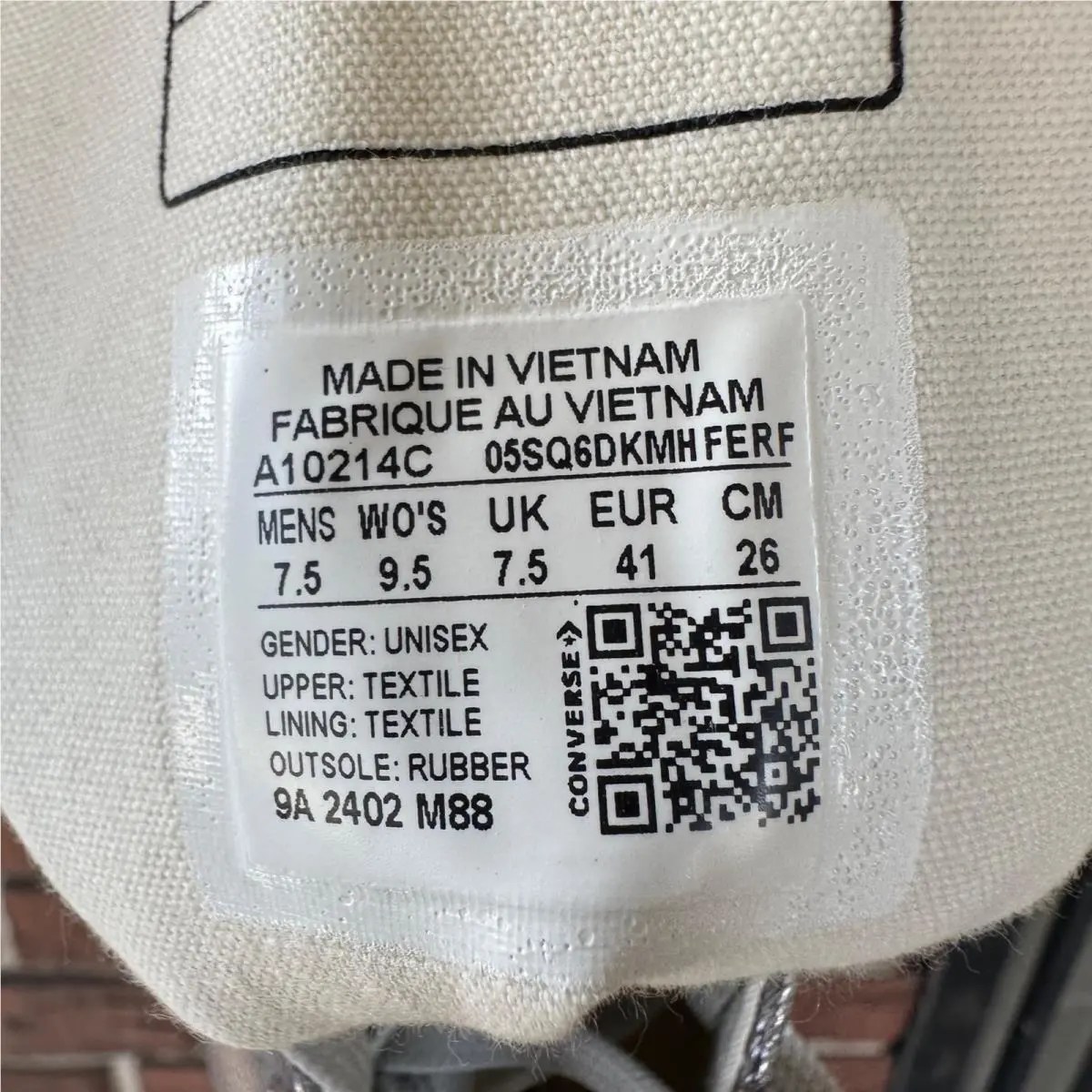 Converse shoes - Converse Chuck 70 - Chuck - A10214C - Silver (UPC: 194434882735) 7