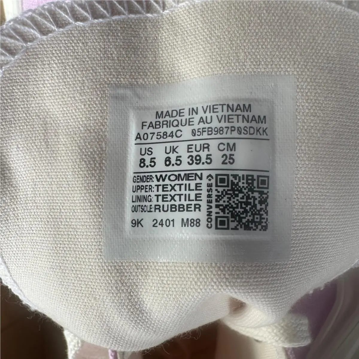 Converse shoes - Converse Chuck 70 - Chuck - A07584C - Purple (UPC: 194434825817) 10
