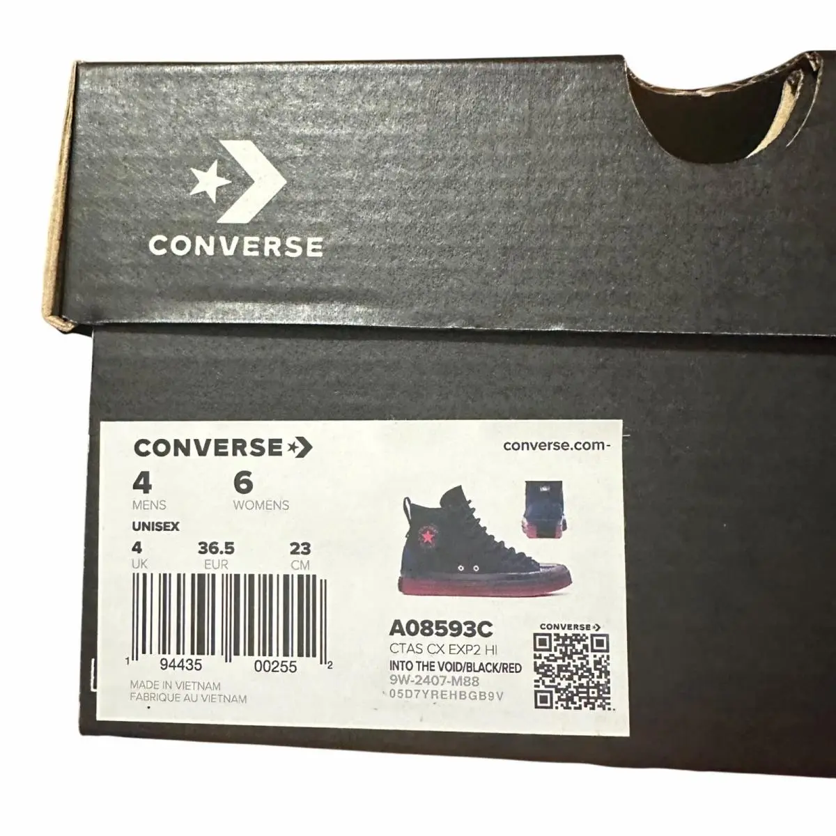 Converse shoes - Converse Chuck Taylor All Star Hi - A08593C - Black (UPC: 194435002590) 6
