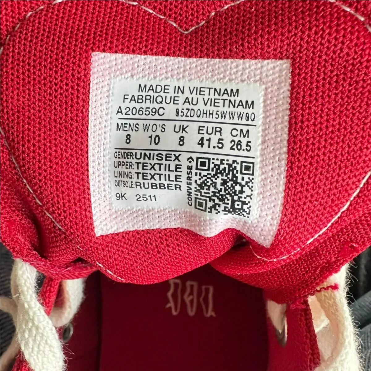 Converse shoes - Converse Chuck Taylor Lift - Chuck Taylor Lift - A20659C - Red (UPC: 194436011539) 10
