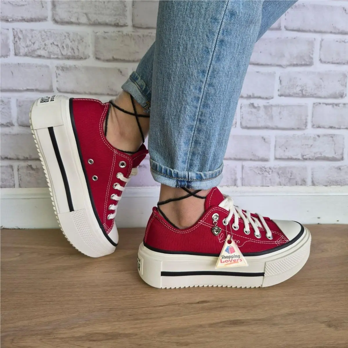 Converse shoes - Converse Chuck Taylor Lift - Chuck Taylor Lift - A20659C - Red (UPC: 194436011539) 1