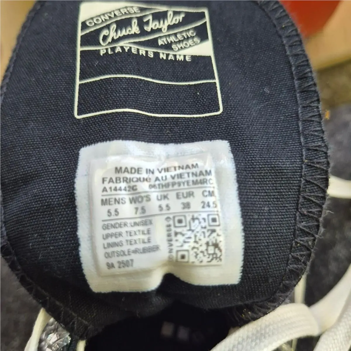 Converse shoes - Converse Chuck 70 - Chuck - A14442C - Black (UPC: 194435812212) 8