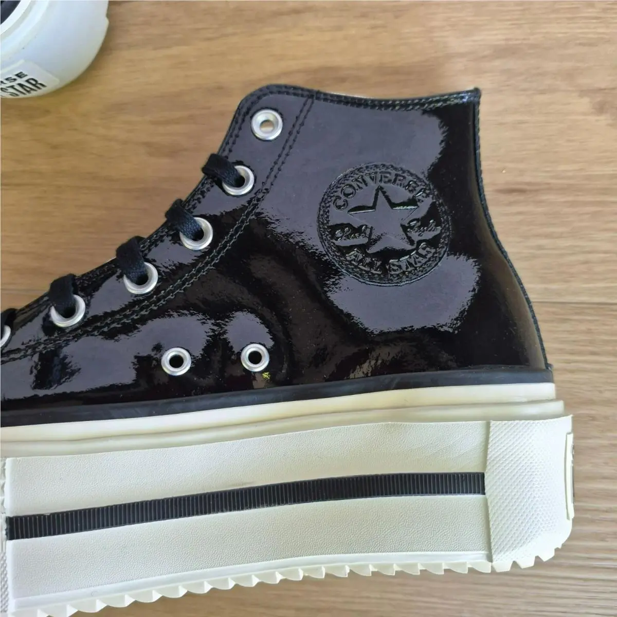 Converse shoes - Converse Lift Double Stack - Lift Double Stack - A12977C - Black (UPC: 194435629223) 8