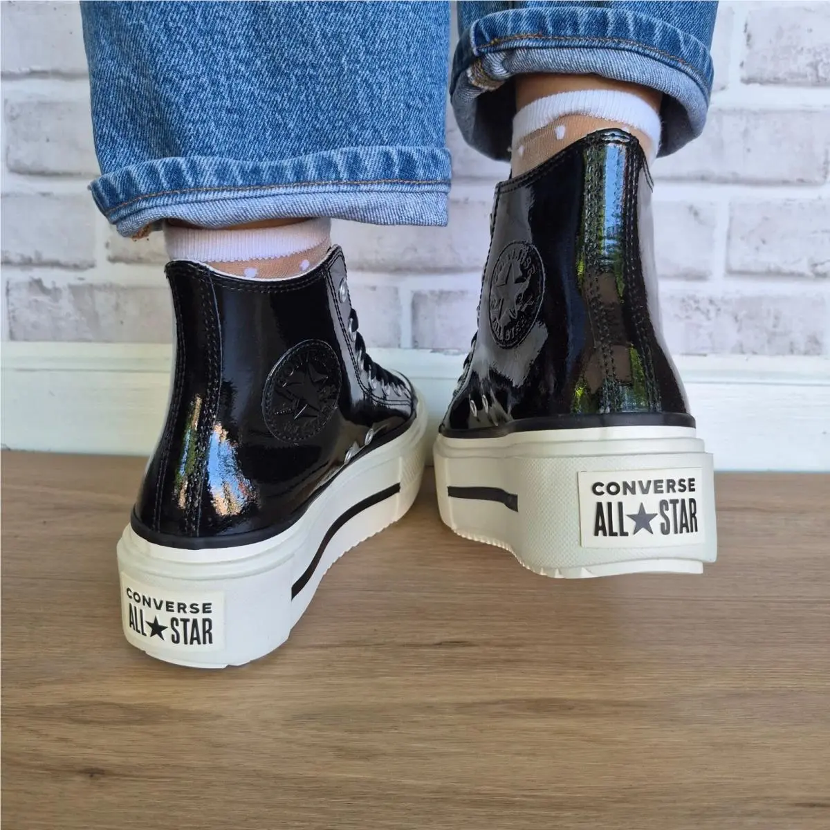 Converse shoes - Converse Lift Double Stack - Lift Double Stack - A12977C - Black (UPC: 194435629230) 4