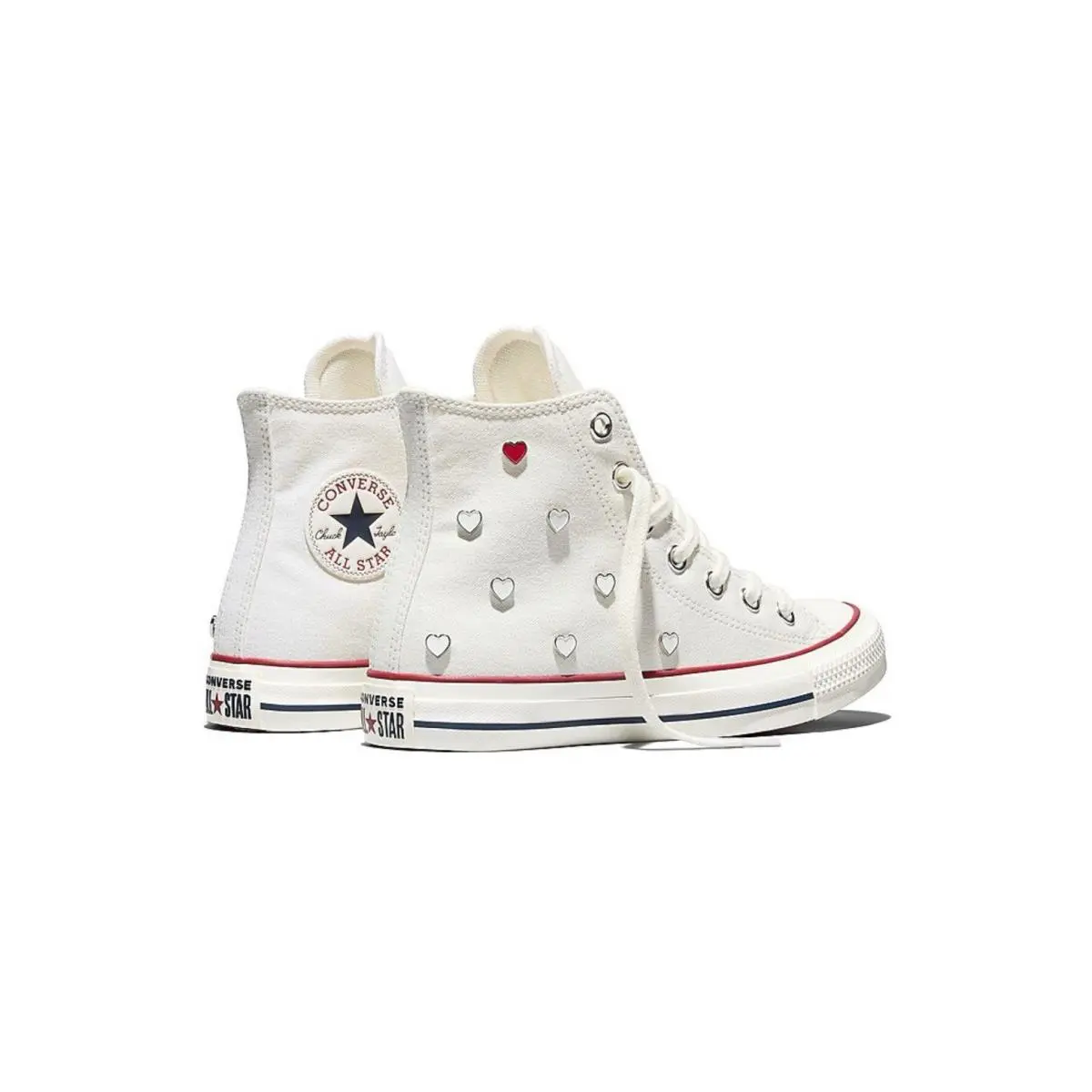 Converse shoes - Converse Chuck Taylor All Star Hi - A19055C - White 4
