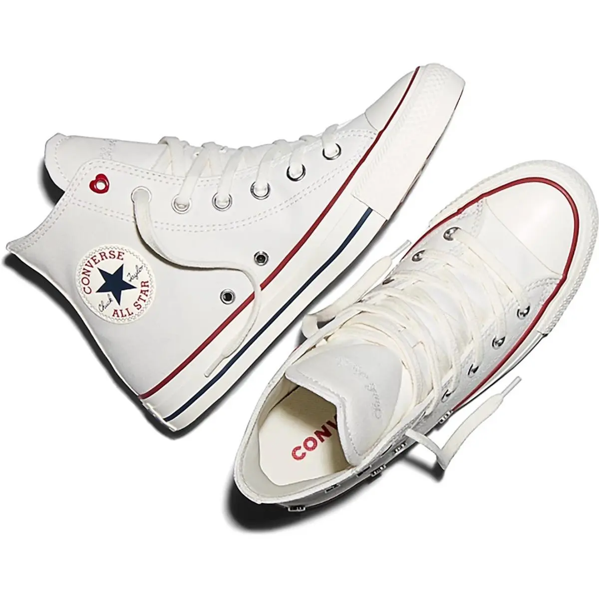 Converse shoes - Converse Chuck Taylor All Star High Top - A19055C - White 3
