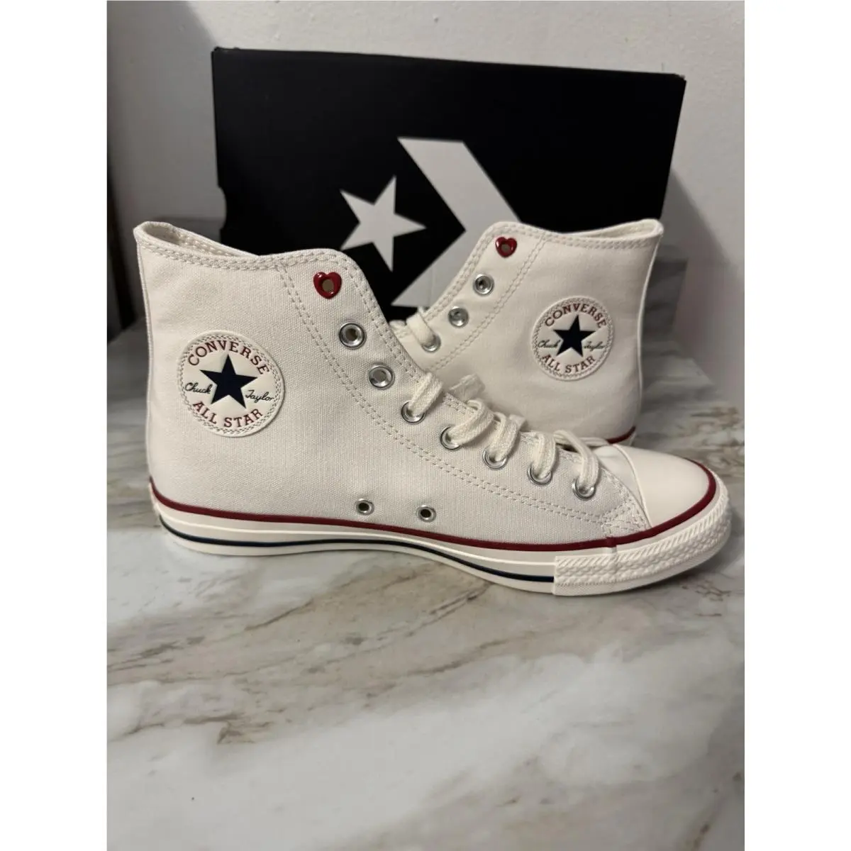 Converse shoes - Converse Chuck Taylor All Star Hi - A19055C - White 9