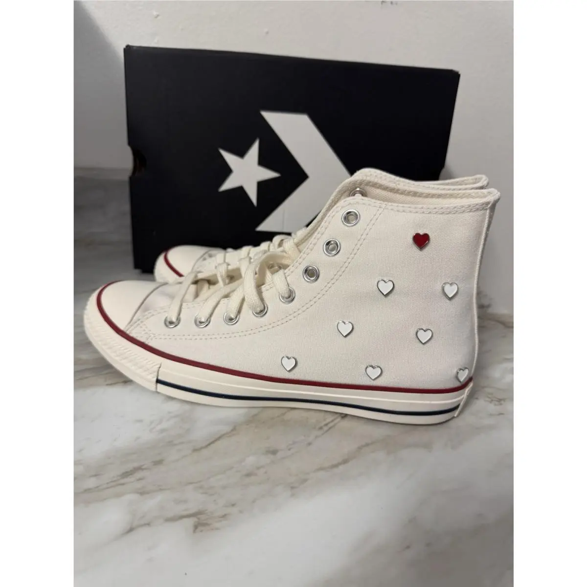 Converse shoes - Converse Chuck Taylor All Star Hi - A19055C - White 2
