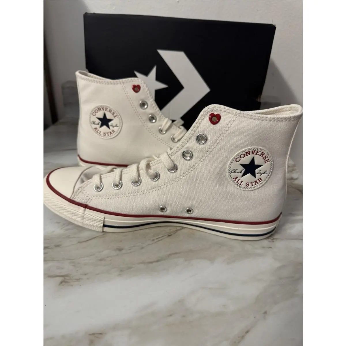 Converse shoes - Converse Chuck Taylor All Star Hi - A19055C - White 3