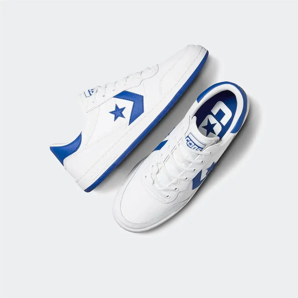 Converse shoes - CONVERSE BLACK FIVES PRO LEATHER - White Blue - A10202C 3
