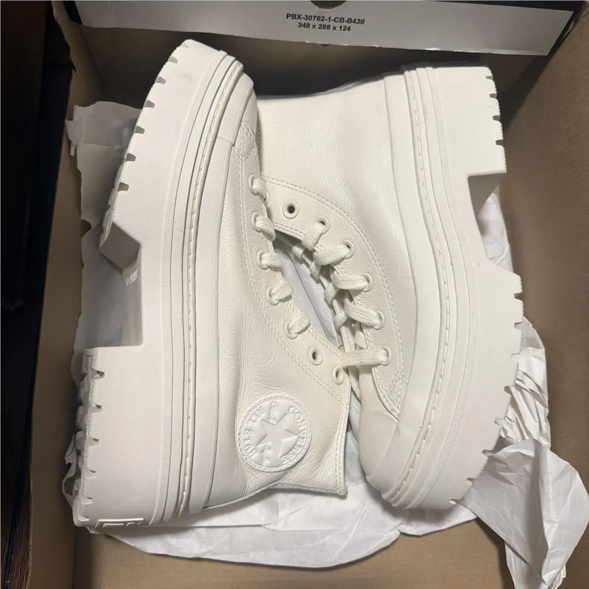 Womens Converse Chuck Taylor All Star Lugged Heel Platform Waterproof Sz 8