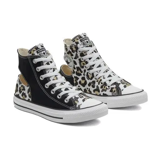 Converse shoes - BLACK/LEOPARD -U-25 - 167234C 0