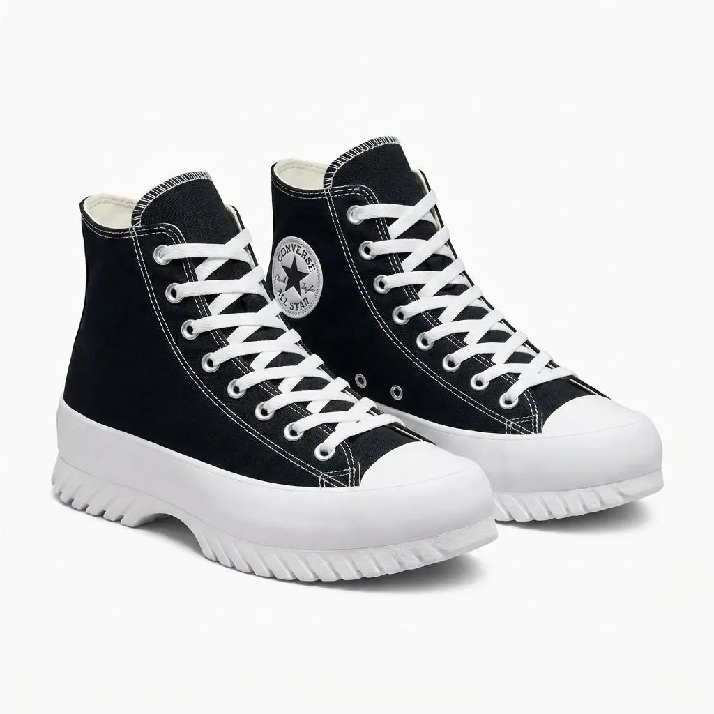 Converse Chuck Taylor Lugged 2.0 Black/egret/white Womens 12.5 Mens 10.5